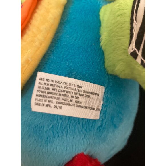 Carter's Sassy Plush Peek-A-Boo Frog Toy With Teether Rattle & Mirror For Infant - Picture 6 of 8